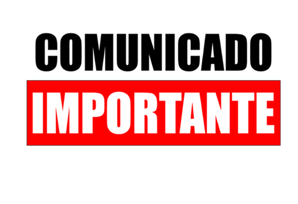 COMUNICADO